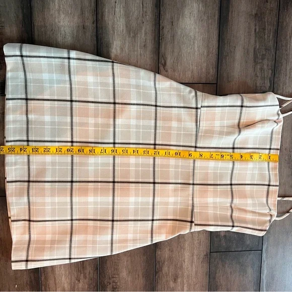 ARITZIA Wilfred New Classic Plaid Mini Dress Size 4 Summer - Picture 10 of 14